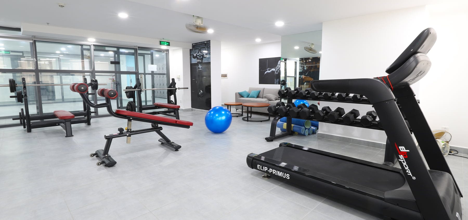 Phòng tập gym tại The EastGate — nguồn Kim Oanh Group