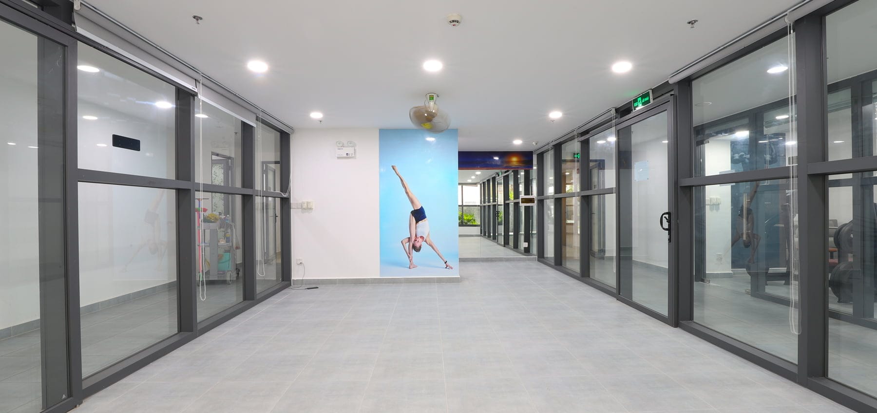 Hành lang khu tiện ích tại The EastGate — nguồn Kim Oanh Group