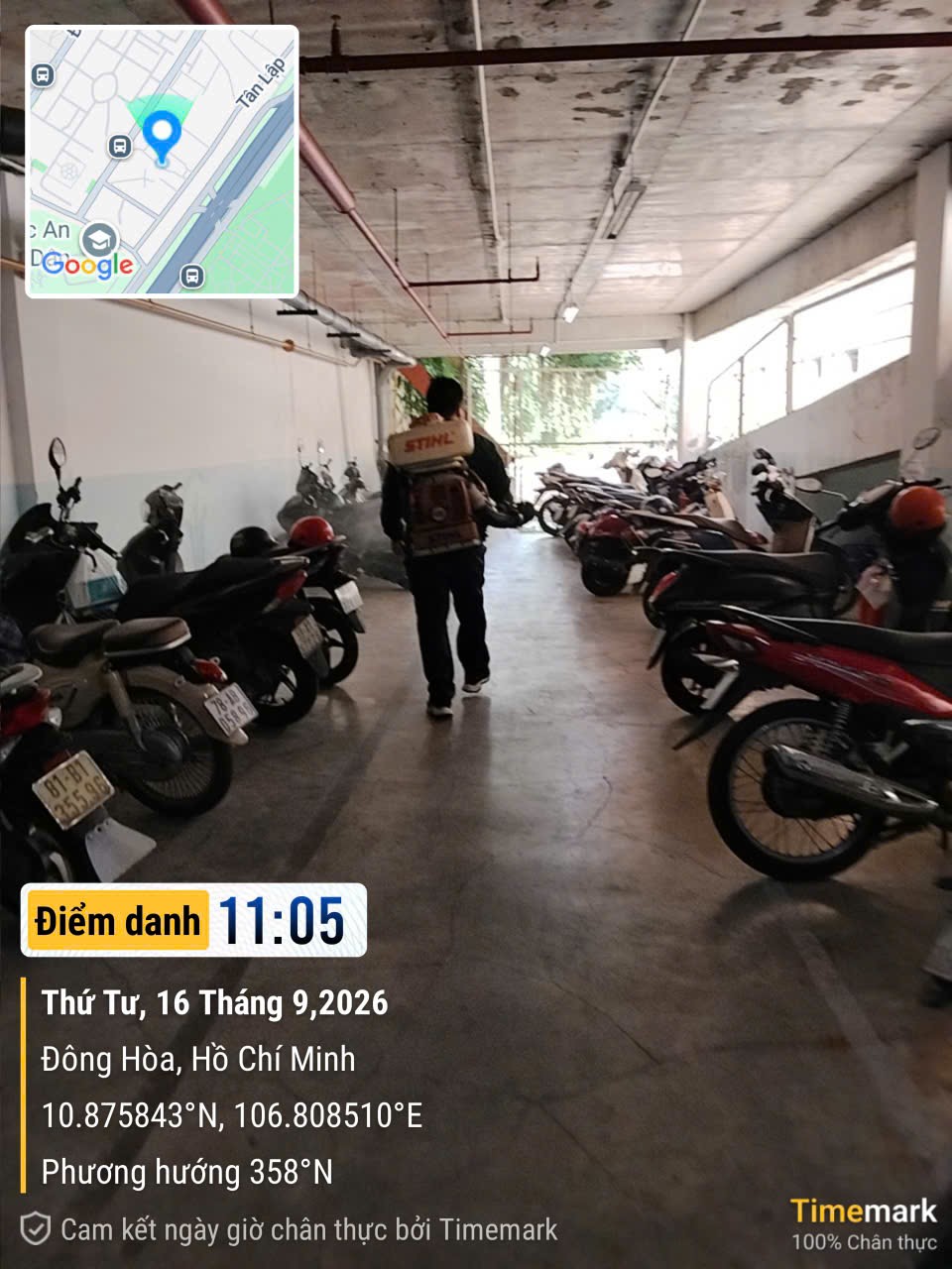 Xử lý côn trùng tại bãi xe tại The EastGate — ảnh 3/16